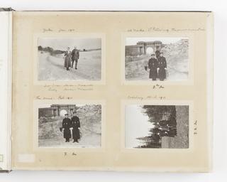 Page 1 from snapshot photograph album no. 7 of the Russian Imperial Royal Family