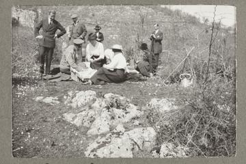 A Picnic at the river Bzib about 40 versts from Gagri