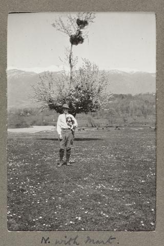 On the Banks of the Black River, about 80 versts from Gagri; Nikita with Mart