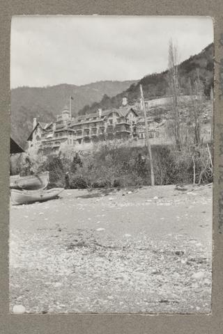 The Palace of Prince Alexander of Oldenburg at Gagri from the Beach