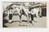 Silver gelatin photograph showding four people (two on horses)