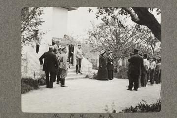 Kokkos. Visit of the Grand Duke Nikolai Nikolaievitch with his Wife and Sister-in-Law