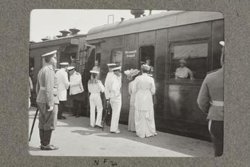 The Grand Duchess leaves Odessa, July 1914