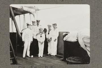 On the Deck of  the Almaz