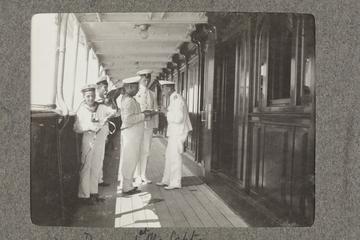 Tasting the men's soup