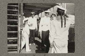 Leaving the Almaz at Yalta