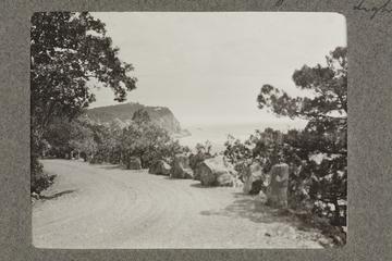 The road by the sea looking towards The Lighthouse