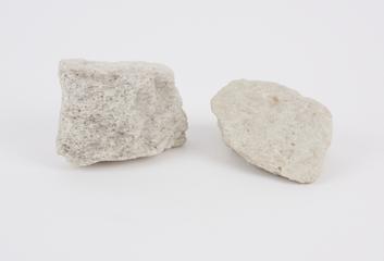 Specimen; White Alundum, crude