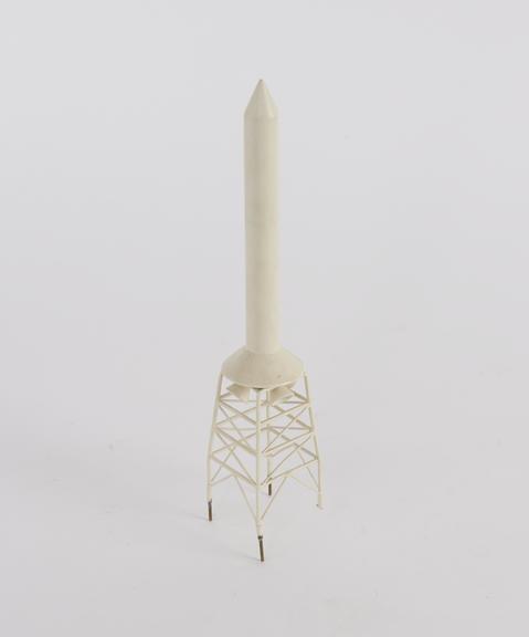 Model booster from the NASA Mercury-Atlas rocket