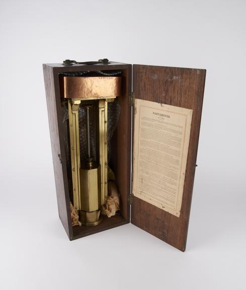 Pantameter, used to measure angles for determining elevations and distances