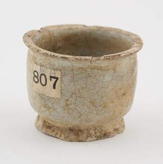 Earthenware dispensing pot