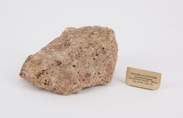 Specimen, Reg Alundum, crude