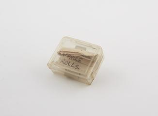 Sapphire roles, used by Horace Dall, London, England