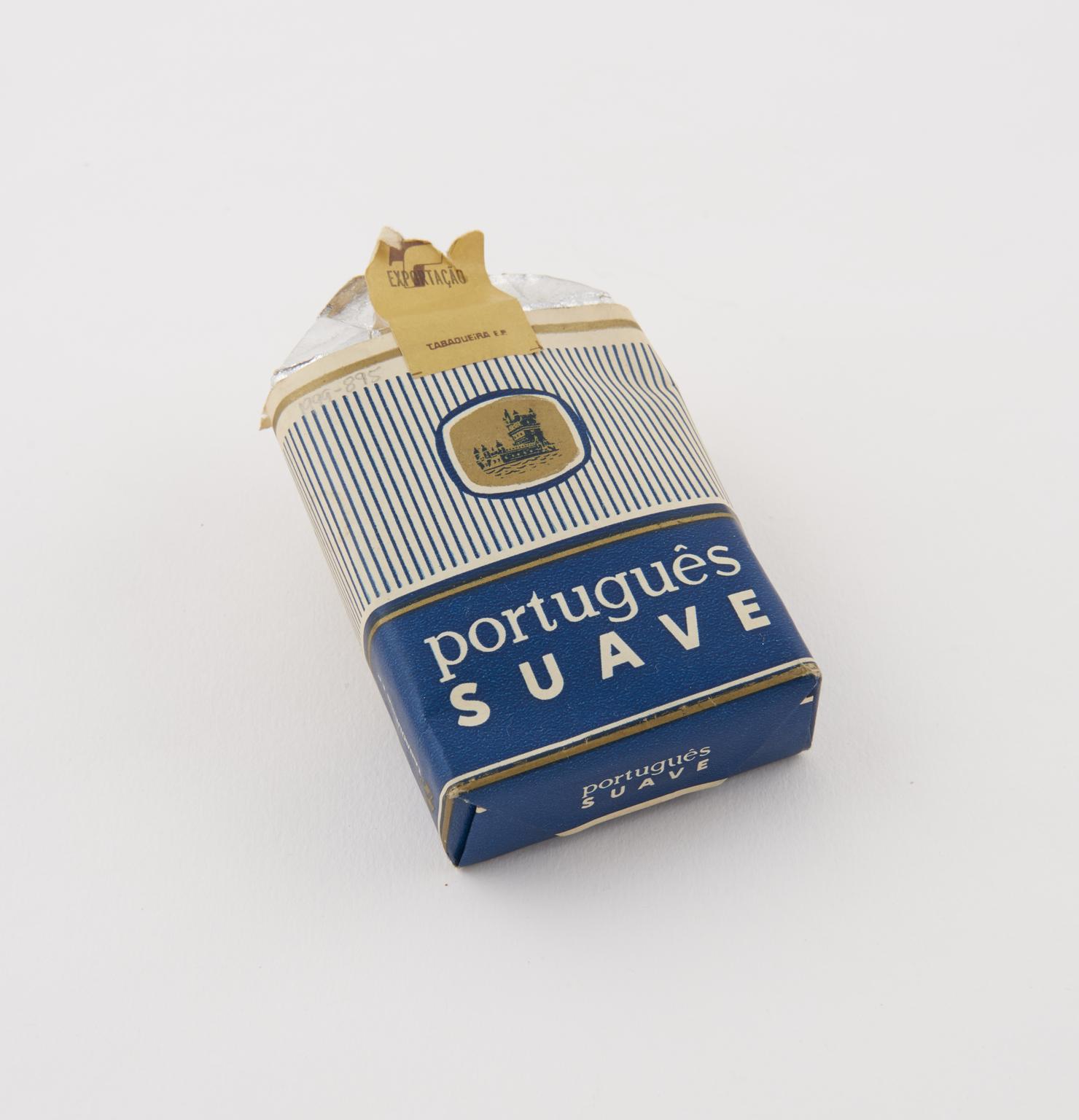 Packet of 20 Portugues Suave cigarettes