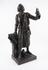 Bronze figure of an alchemist signed E PICAULT'', French