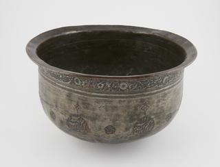 Metal bowl