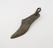 Knife, stone knife, by Inuit (Eskimo), North America, 1900-1925