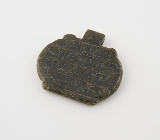 Green stone amulet