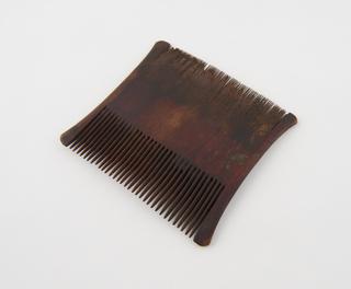 Double sided wooden comb