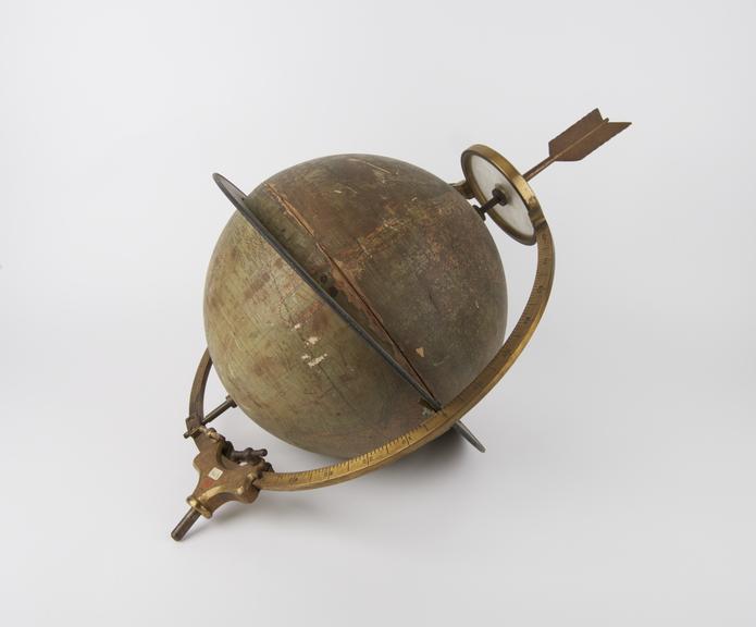 Time globe, by Juvet & Co, Canajoharie