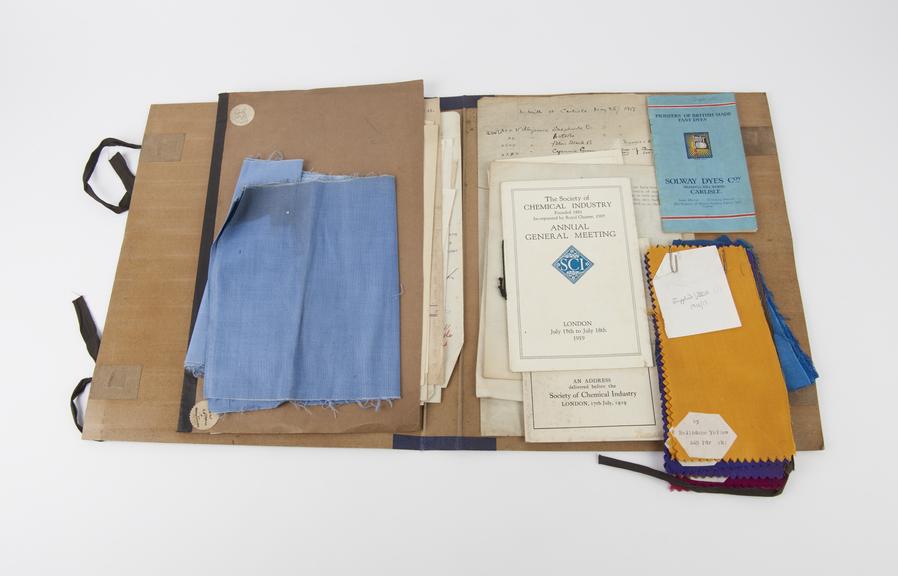 Collection of Correspondence with German dye manufacturers on