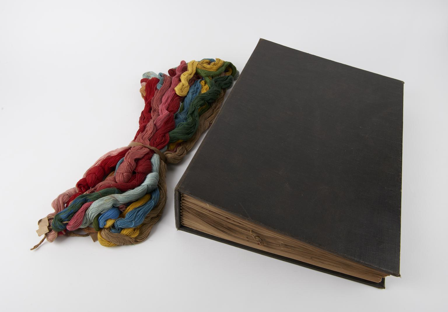 Book - samples, trials and notes on the Denton process, 1905. Part of ...