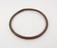 Copper girdle, annular made of flexible fibrous substance