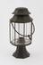 Black hanging candle lantern