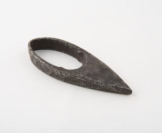 One of four fire-steels, wedge-shaped