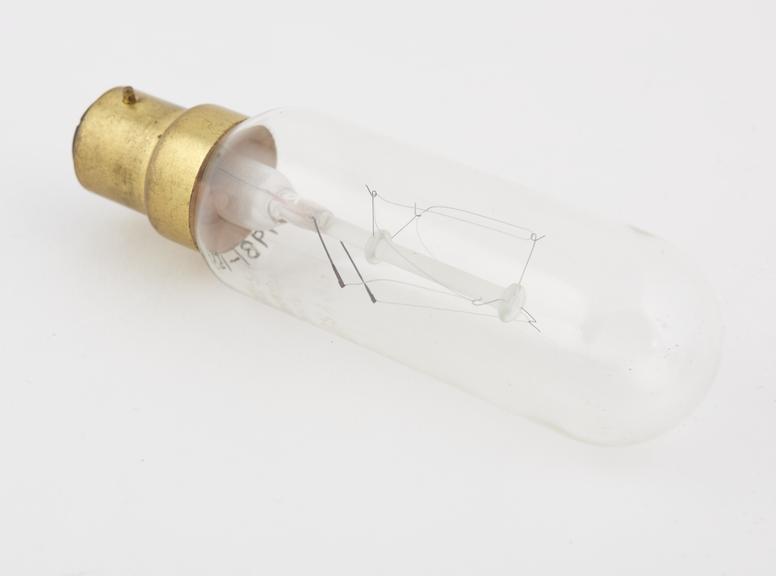 Carbon filament light-bulb, circa 1910, by Cryselco