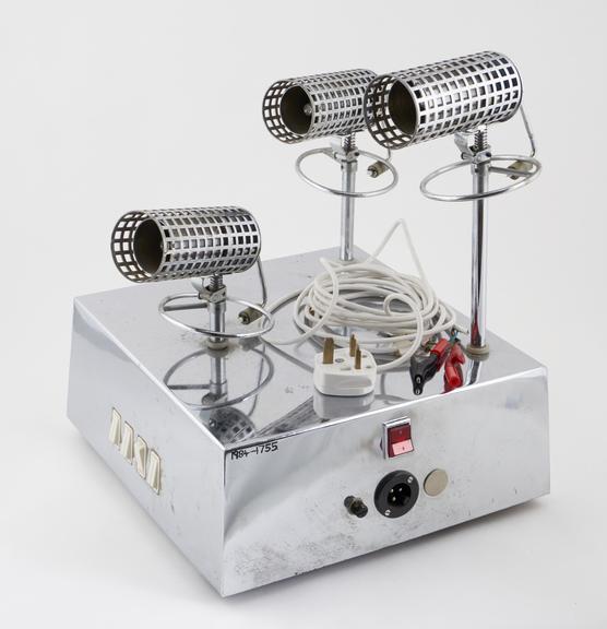 Moving and directional light prototype, patented 1969