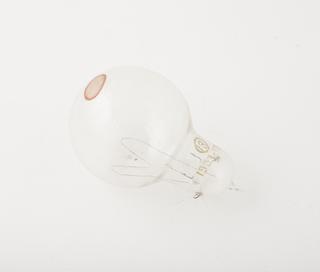 One of eighty-six early incandescent lamps