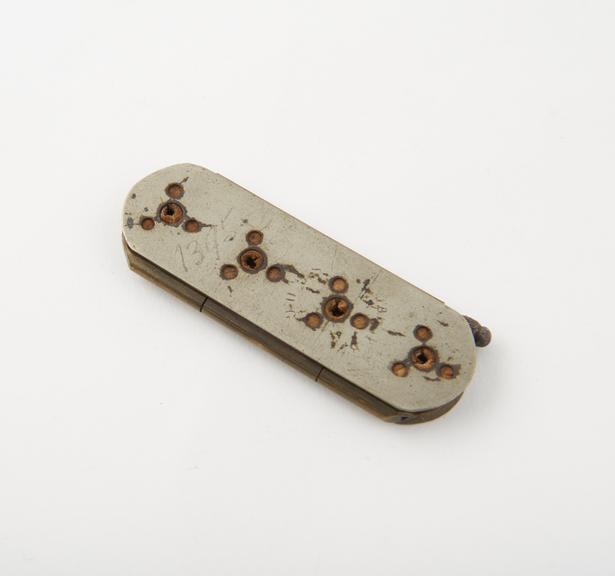 Metal Pocket Lighter, known as le Briquet Dangy'.'