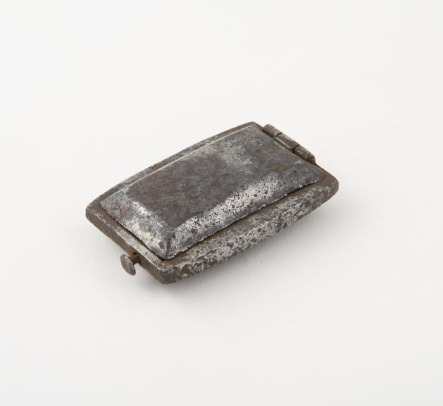 Pocket Tinder Box, Iron, 2 x 1 1/4 inches