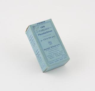 Bottle for ‘Tabloid’ Phenobarbitone, England, 1933
