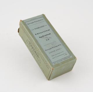 "Tabloid" Chloralum hydratum tablets