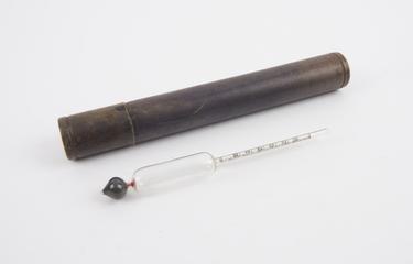 Glass hydrometer by Baird & Tatlock