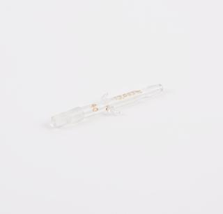 Glass pipette labelled '740'