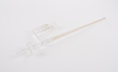 Burette with vessel attached