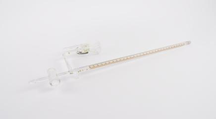 Burette with vessel attached
