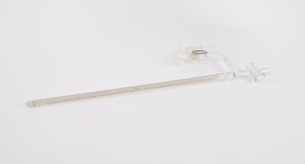 Burette with vessel attached