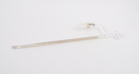 Burette with vessel attached