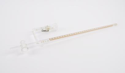 Burette with vessel attached