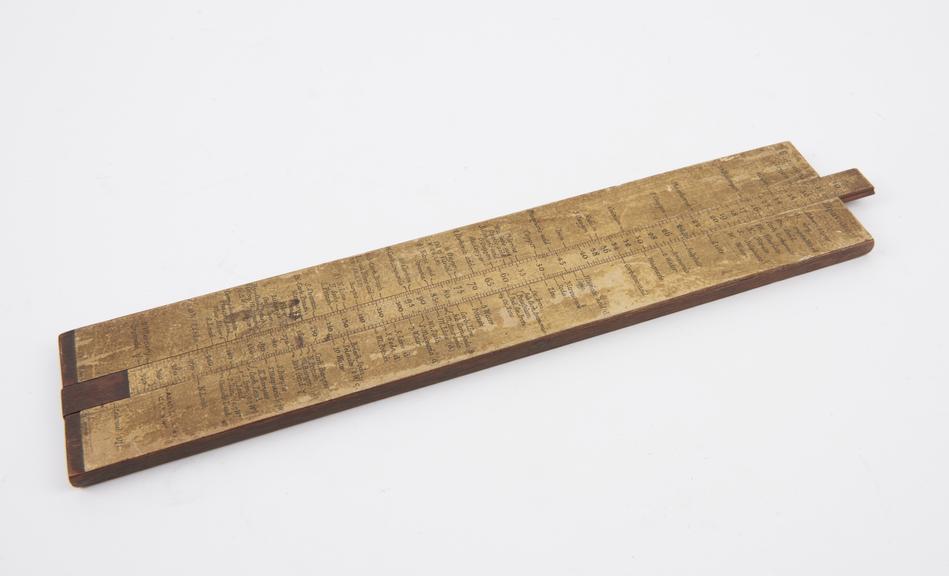 Wollaston scale of chemical equivalents, William Cary, 1814