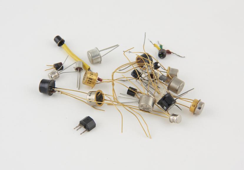 Silicon planar transistors of various make, starting 1960