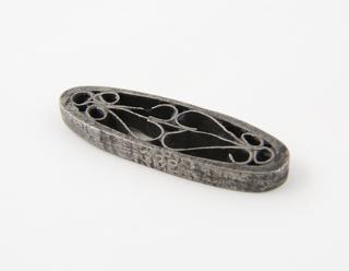 One of five fire-steels, elongated 'O' shape