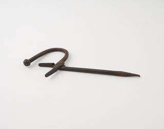 Antique rushlight holder