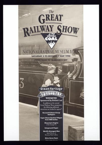 NRM poster. The Great Railway Show - Steam Heritage Festival | Science ...