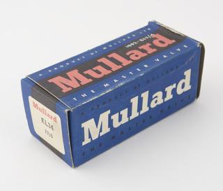 Mullard EL34, boxed