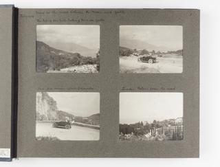 Page 1 from snapshot photograph album no. 13 of the Russian Imperial Royal Family